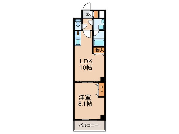 リヴェ－ル藤ヶ丘の物件間取画像